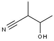 3-羟基-2-甲基丁腈, 38046-46-7, 结构式