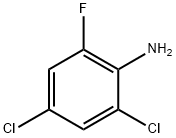2,4-二氯-6-氟苯胺,3831-70-7,结构式