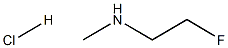 (2-氟 - 乙基) - 甲基 - 胺盐酸盐, 3832-36-8, 结构式