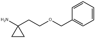 1-(2-(benzyloxy)ethyl)cyclopropanamine, 388095-22-5, 结构式