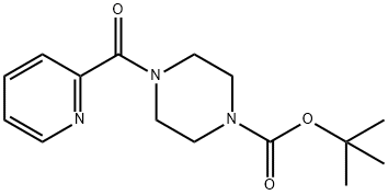 tert-butyl 4-picolinoylpiperazine-1-carboxylate 化学構造式