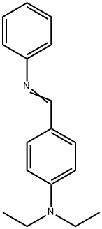 N-(4-(DIETHYLAMINO)BENZYLIDENE)ANILINE Structure