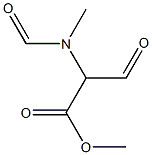 Methyl 2-(N-methylformamido)-3-oxopropanoate Struktur