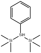 1,1,1,3,3,3-HEXAMETHYL-2-PHENYLTRISILANE, 4099-01-8, 结构式