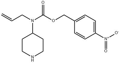 4-nitrobenzyl allyl(piperidin-4-yl)carbamate(WXG00703) Struktur