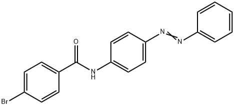 (E)-4-bromo-N-(4-(phenyldiazenyl)phenyl)benzamide Structure