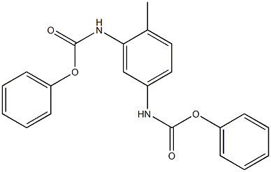 N,N'-BIS(PHENOXYCARBONYL)-4-METHYL-1,3-PHENYLENEDIAMINE Structure