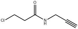 3-CHLORO-N-(2-PROPYN-1-YL)PROPIONAMIDE Structure