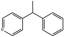 4-(1-phenylethyl)Pyridine 结构式