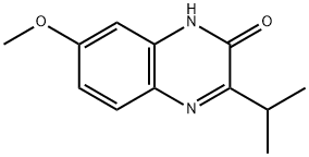 3-ISOPROPYL-7-METHOXYQUINOXALIN-2(1H)-ONE,445498-48-6,结构式