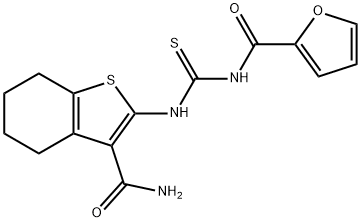 446310-79-8 N-({[3-(aminocarbonyl)-4,5,6,7-tetrahydro-1-benzothien-2-yl]amino}carbonothioyl)-2-furamide
