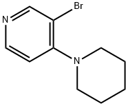 3-Bromo-4-(piperidin-1-yl)pyridine Struktur
