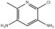 2-chloro-6-methylpyridine-3,5-diamine 化学構造式