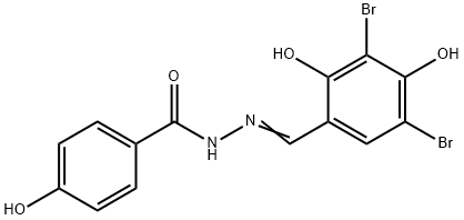 469877-40-5 N'-(3,5-dibromo-2,4-dihydroxybenzylidene)-4-hydroxybenzohydrazide