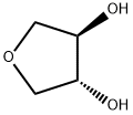 (R,R)-3,4-Dihydroxytetrahydrofuran Struktur