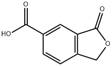 phthalide-6-carboxylic acid Struktur