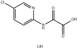 Acetic acid, [(5-chloro-2-pyridinyl)amino]oxo-, monolithium salt