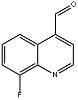 8-fluoroquinoline-4-carbaldehyde,496792-30-4,结构式