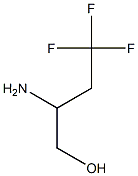 2-amino-4,4,4-trifluoro-1-Butanol 化学構造式