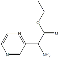 ethyl 2-amino-2-(pyrazin-2-yl)acetate|