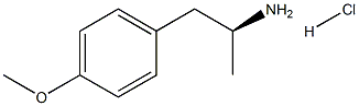 (S)-(-)-2-(4-甲氧基苯基)-1-甲基乙胺盐酸盐,50505-81-2,结构式