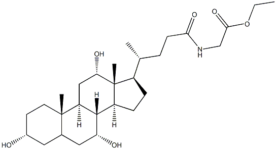 glycocholic acid ethyl ester Structure