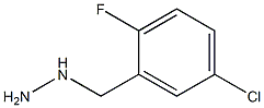 (5-Chloro-2-fluorobenzyl)hydrazine Structure