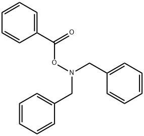 安息香酸ジベンジルアミノ 化学構造式
