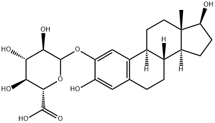 2-羟基雌甾二醇 2-葡糖苷酸,52745-31-0,结构式