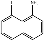 8-Iodo-naphthalen-1-ylamine 化学構造式