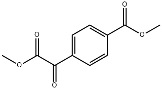 methyl 4-(2-methoxy-2-oxoacetyl)benzoate Struktur