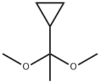 Cyclopropane,(1,1-dimethoxyethyl)- Struktur