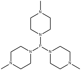 TRIS(4-METHYL-1-PIPERAZINYL)PHOSPHINE, 52893-99-9, 结构式