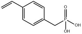Phosphonic acid, [(4-ethenylphenyl)methyl]-
 化学構造式