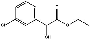 ethyl 2-(3-chlorophenyl)-2-hydroxyacetate Structure