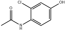 N-(2-Chloro-4-hydroxy-phenyl)-acetamide,56074-07-8,结构式