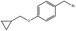 1-Bromomethyl-4-cyclopropylmethoxy-benzene Structure