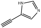 5-乙炔基-1H-咪唑,57121-48-9,结构式