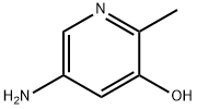 5-Amino-2-methyl-3-pyridinol 化学構造式