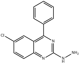 6-chloro-2-hydrazinyl-4-phenylquinazoline Structure