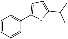 2-Isopropyl-5-phenylfuran Structure