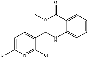 Methyl 2-(((2,6-dichloropyridin-3-yl)methyl)amino)benzoate Structure