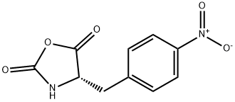 (S)-4-(4-硝基苄基)噁唑烷-2,5-二酮, 59872-22-9, 结构式