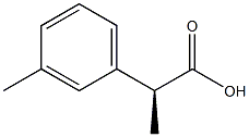 (S)-2-间甲苯基丙酸, 601472-22-4, 结构式