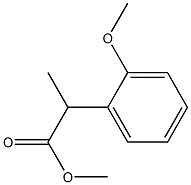 Methyl 2-(2-methoxyphenyl)propanoate Structure