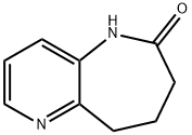 3,4-dihydro-1H-pyrido[3,2-b]azepin-2(5H)-one 化学構造式