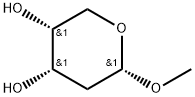 甲基 2-脱氧-ALPHA-D-赤式-吡喃戊糖苷 结构式