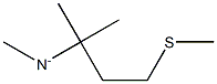 Trimethyl[3-(methylthio)propyl]ammonium(1+) Structure