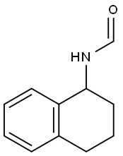 N-(1,2,3,4-TETRAHYDRO-1-NAPHTHYL)-FORMAMIDE Struktur