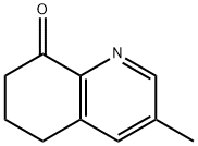 3-methyl-6,7-dihydroquinolin-8(5H)-one 结构式